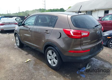 2012 Kia Sportage Lx из США, поврежденный, VIN KNDPB3A20C7290990